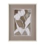 16280 - Tulip Bloom IV by Mercana Studio Hand-Embellished Framed Artwork Matted under Glass