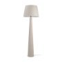 71505-AB - Newport Woven Rope Tapered Base Floor Lamp