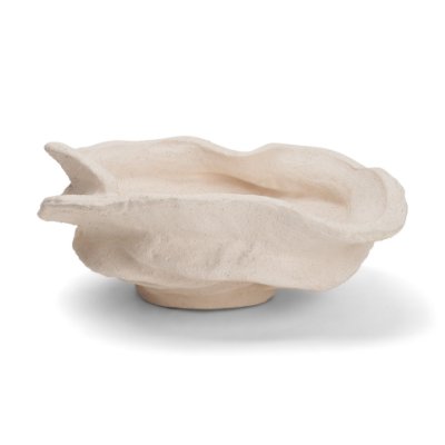 71584 - Scala Textured Ceramic Organic Forms Decorative Bowl