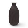 71598 - Tidal Tall Ceramic Rippled Decorative Vase