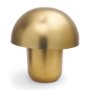 71591 - Orlo 18" Gold Metal Mushroom Table Lamp