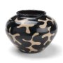 71611 - Bosma Black and Cream Ceramic Urn