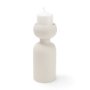 71657 - Pelar Large Matte White Metal Stacked Pillar Candle Holder