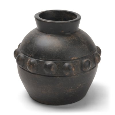 71659 - Douro Small Earthy Brown Dotted Vase