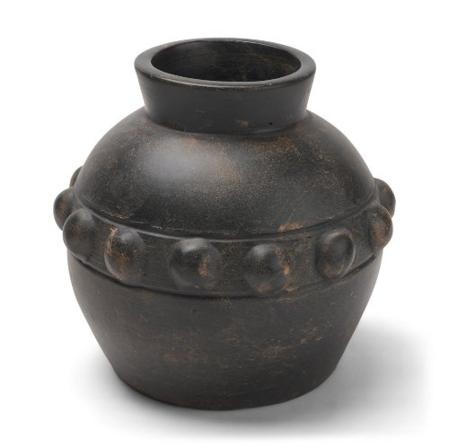 71659 - Douro Small Earthy Brown Dotted Vase