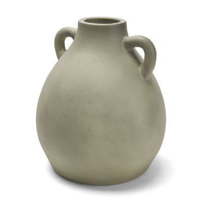71662 - Cantara Medium Sage Green Ceramic Milk Jug w/ Handles