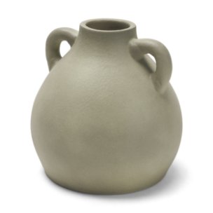 Cantara Small Sage Green Ceramic Milk Jug w/ Handles
