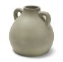 71661 - Cantara Small Sage Green Ceramic Milk Jug w/ Handles