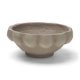 71675 - Konya Small Earthen Gray-Brown Dotted Paper Mache Centerpiece Bowl