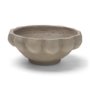 71675 - Konya Small Earthen Gray-Brown Dotted Paper Mache Centerpiece Bowl