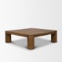71404-AB - Hewitt Square Smooth Reclaimed Wood Coffee Table