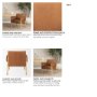 69817 - Ashton Brown Leather w/ Light Wood Accent Chair
