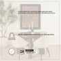 70874-AB - Soma 48" Red Brown Acacia Wood Round Dining Table