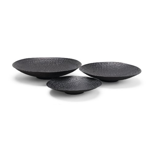 71586 - Patera Hammered Iron Metal Decorative Bowls (Set of 3)