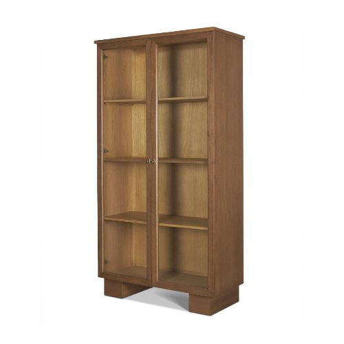 71717 - Winsford Two-Tone Oak Display Cabinet w/ Glass Doors