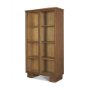 71717 - Winsford Two-Tone Oak Display Cabinet w/ Glass Doors