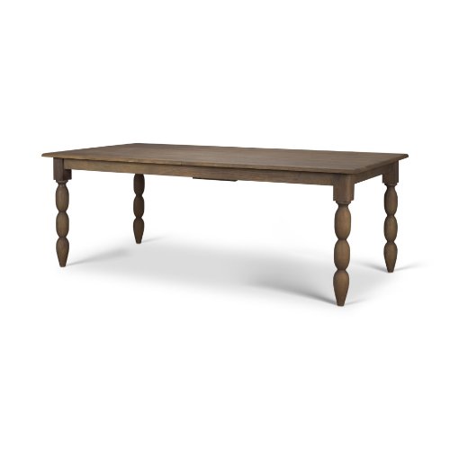 71722 - Angeline Spool Turned Extendable Dining Table | Dark Brown Wood