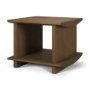 71745 - Boden Wood Side Table w/ Open Shelves