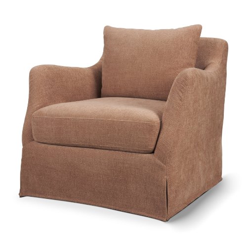 71781 - Ellington Slipcovered Slope Arm Accent Chair | 3 Seater | Sienna Fabric