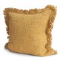 71531 - Kambal 20x20 Mustard Cotton Decorative Pillow Cover