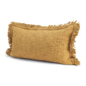 Kambal 14x26 Mustard Cotton Decorative Pillow Cover