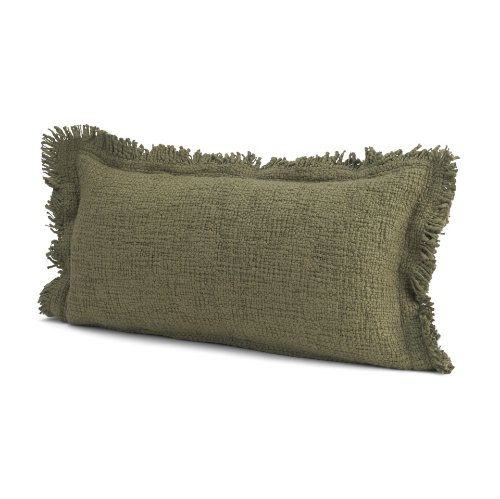 71544 - Kambal 14x26 Evergreen Cotton Decorative Pillow Cover