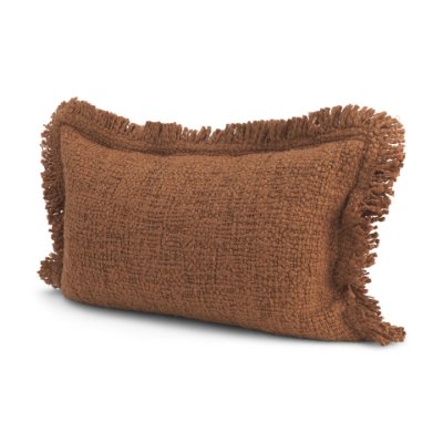 71553 - Kambal 13x21 Mahogany Cotton Decorative Pillow Cover