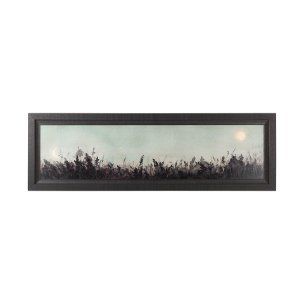 Moon Sets, Sun Rises  by Mercana Studio a Hand Embellished Textured Framed Art Print