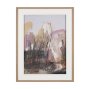 16270 - Abstract Autumn 2 by Mercana Studio Hand-Embellished Textured Framed Artwork Matted under Glass