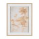 16286 - Palm Spring II by Mercana Studio Hand-Embellished Framed Artwork Matted under Glass