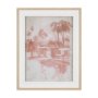 16287 - Palm Spring III by Mercana Studio Hand-Embellished Framed Artwork Matted under Glass