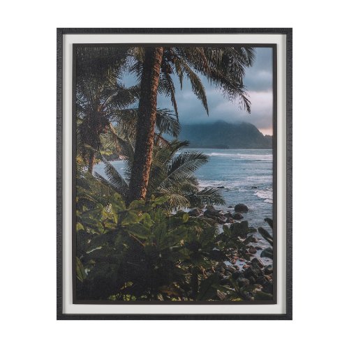 16288 - Kauai Jungle Dream by Stefan and Audrey Textured Framed Photo Print Matted under Glass