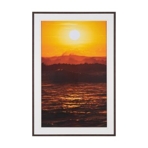 North Shore Layers by Stefan and Audrey Textured Framed Photo Print Matted under Glass