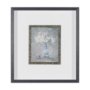 16308 - Dynasty Bloom III by Mercana Studio Hand-Embellished Textured Framed Artwork Matted under Glass
