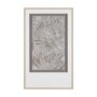16309 - Soft Geometry I by Mercana Studio Hand-Embellished Textured Framed Artwork Matted under Glass