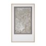 16310 - Soft Geometry II by Mercana Studio Hand-Embellished Textured Framed Artwork Matted under Glass