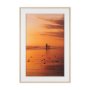 16312 - Bali Surfers by Stefan and Audrey Hand-Embellished Textured Framed Photo Print Matted under Glass