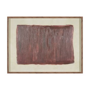 Clay After Dusk by Mercana Studio Textured Framed Artwork Matted under Glass