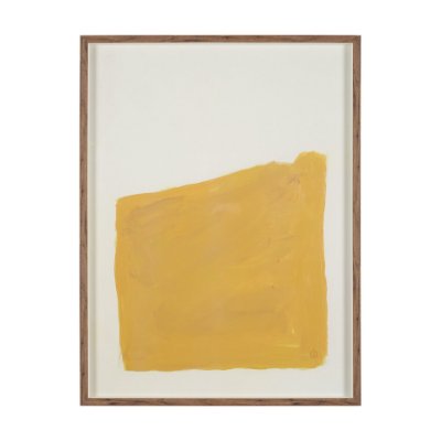 16319 - Ochre Horizon by Mercana Studio Textured Framed Artwork Matted under Glass