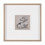 16327 - Dachshunds by Mercana Studio Hand-Embellished Framed Artwork Matted under Glass