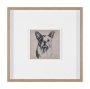 16328 - Frenchton by Mercana Studio Hand-Embellished Framed Artwork Matted under Glass
