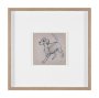 16330 - Good Boy by Mercana Studio Hand-Embellished Framed Artwork Matted under Glass