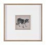 16332 - Border Collie by Mercana Studio Hand-Embellished Framed Artwork Matted under Glass