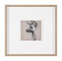 16334 - German Shepherd by Mercana Studio Hand-Embellished Framed Artwork Matted under Glass