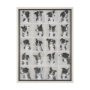 16350 - A Dogs Many Faces by Mercana Studio Hand-Embellished Framed Artwork Matted under Glass