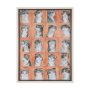 16351 - A Cats Many Faces by Mercana Studio Hand-Embellished Framed Artwork Matted under Glass