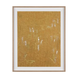 Mental Crossfire I by Mercana Studio Hand-Embellished Textured Framed Artwork Matted under Glass
