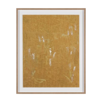 16356 - Mental Crossfire I by Mercana Studio Hand-Embellished Textured Framed Artwork Matted under Glass