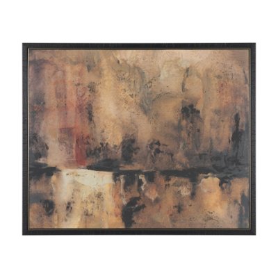 102842-FL - Give or Take by Ira Havuka Hand-Embellished Textured Framed Canvas Artwork