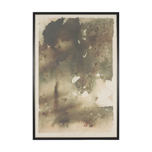 102845-FL - Aboreal Fade I by Mercana Studio Hand-Embellished Textured Framed Canvas Artwork